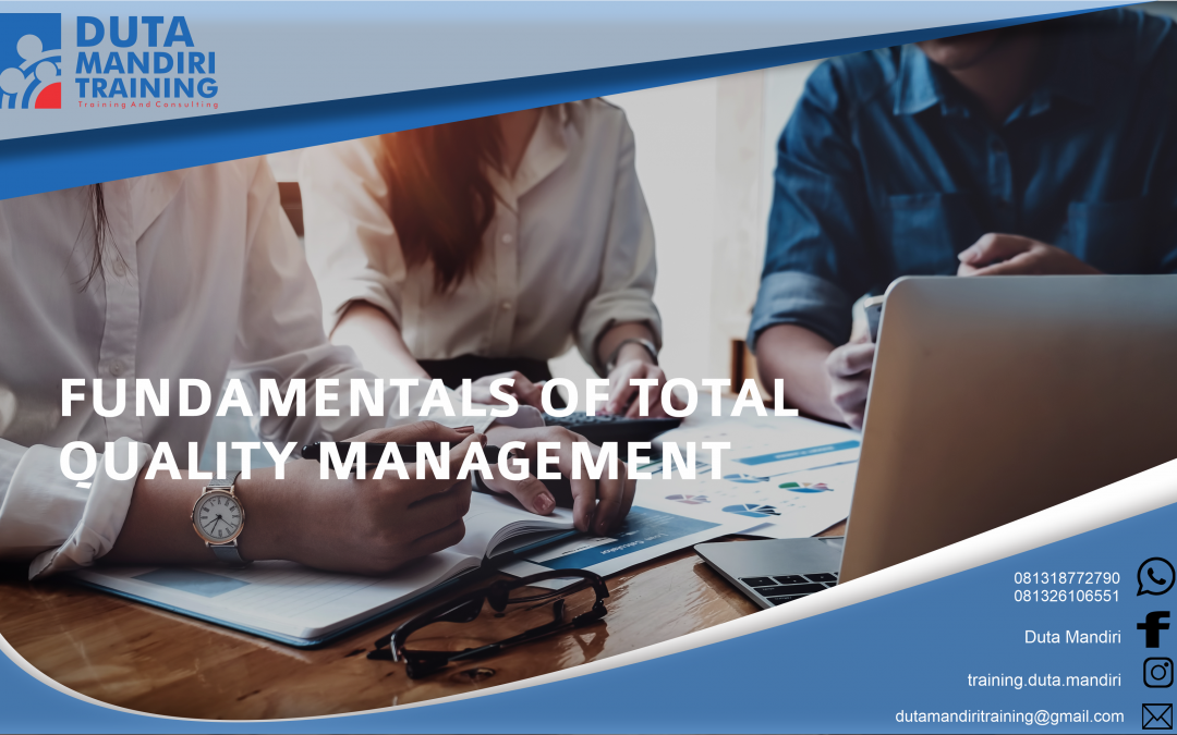 Fundamentals Total Quality Management